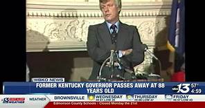 WATCH LIVE: Memorial service held for former Kentucky Governor John Y. Brown Jr.