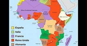 La colonización de África