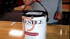 PRESTIGE Paints Exterior Paint and Primer In One, 1-Gallon, Satin, Comparable Match of Benjamin Moore* Super Nova*