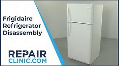 Frigidaire Refrigerator Disassembly (Model FFTR1814TW8) – Repair Help