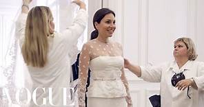 Fabiola Beracasa’s Wedding Dress Fitting With Riccardo Tisci | Vogue