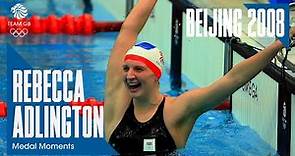 Rebecca Adlington World Record & 800m Gold | Beijing 2008 Medal Moments