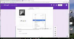 Add images to questions and answers in Google Forms