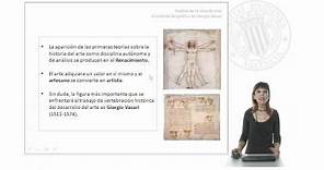 Análisis de la obra de arte: El método biográfico de Giorgio Vasari | | UPV