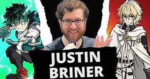 Justin Briner's Favorite Roles: From Deku to First Anime Gig!