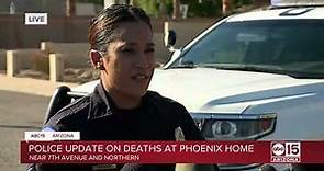 Police give update on multiple people dead at Phoenix home