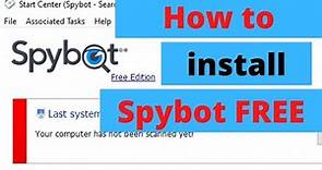 How to Install Spybot Search and Destroy (2.9, FREE, 2022)