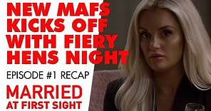 Episode 1 Recap | Married at First Sight 2021