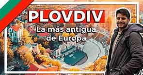 PLOVIDV 🏛️ qué ver en la ciudad más bonita de 🔴 BULGARIA 🟢