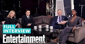 'No Time To Die' Cast Daniel Craig, Rami Malek, Léa Seydoux & Lashana Lynch | Entertainment Weekly