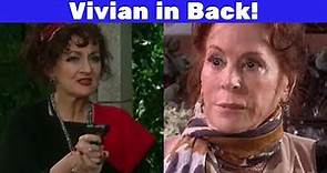 Days of our Lives Comings and Goings: Louise Sorel’s Dramatic Return as Vivian Alamain