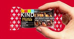 KIND Bar Minis, Variety Pack, Dark Chocolate Nuts and Sea Salt, Peanut Butter, Caramel Almond , Healthy Snacks, Gluten Free, Low Sugar/Calorie Snacks, 30 Count