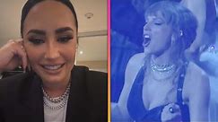 Demi Lovato REACTS to Taylor Swift Rocking Out to Her VMAs Performance