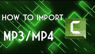 How to import Audio/Video (MP3/MP4) in Camtasia without any error