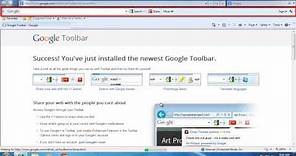 How to Add Google Toolbar in Windows 7
