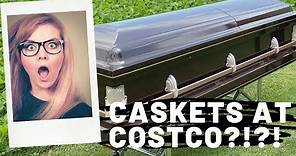 Caskets and Urns at Costco
