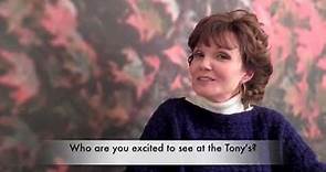 Connie Ray (Arlene) is excited about NEXT FALL at the Tony's!