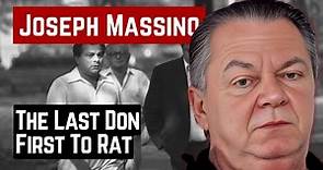JOSEPH MASSINO THE LAST DON FIRST TO RAT