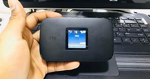 ZTE 4G MF971C wifi router password change & apn setup