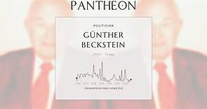 Günther Beckstein Biography - German politician
