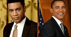 famous actor Harry Lennix trained Obama to act.
