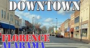 Florence - Alabama - 4K Downtown Drive