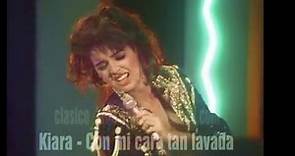 Kiara "Con Mi Cara Tan Lavada" 1990 (presentación TV)