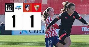 Atlético de Madrid vs Sevilla FC (1-1) | Resumen y goles | Highlights Liga F
