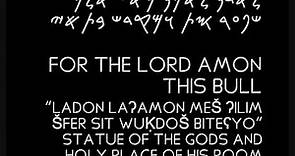Canaanite-Phoenician language: Part 1 of Punic inscriptions