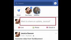 How to Post or Share a YouTube Video on Facebook