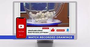 Texas Lottery Drawings