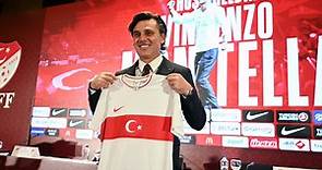 Roma legend Vincenzo Montella unveiled as new Turkey manager - Football video - Eurosport