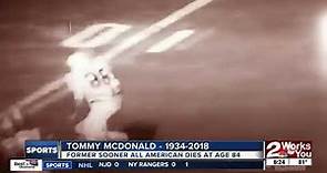 Former Sooners' All American, Pro Football Hall of Famer Tommy McDonald dies at age 84