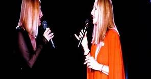 Barbra Streisand with Roslyn Kind - Live in Israel - "Smile"