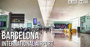 Barcelona El-Prat (BCN) International Airport, Terminal 1 - 🇪🇸 Spain [4K HDR] Walking Tour