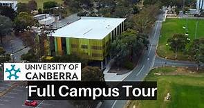 University of Canberra Campus Tour ACT Australia | Full Campus Tour | University Walking Tour
