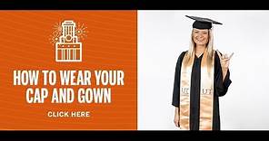 How To Wear Your College Cap & Gown | McCombs School of Business | UT Austin