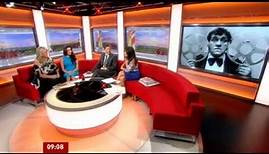 Breakfast T.V swearing and interview with Les Dawson`s wife and daughter