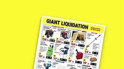 Giant Liquidation Sale
