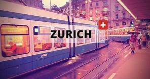 Zurich in 4 minutes - Travel video Switzerland [4K]
