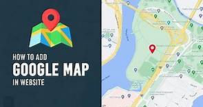 How To Add Google Map On Website Using HTML And CSS Embed Location Map On Website