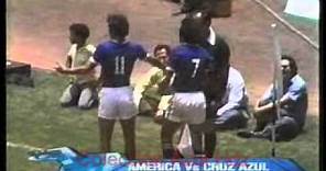 Cruz Azul 4 - América 1. Final 71-72 Cruz Azul Campeón