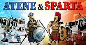 🦉⚔ ATENE e SPARTA: due città a confronto - Storia dell'ANTICA GRECIA: governo, cultura e società 📚🏛