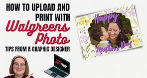 How To Upload and Print a Card at Walgreens
