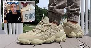 ADIDAS YEEZY 500 "SUPER MOON YELLOW" ON FEET - SIZING & REVIEW