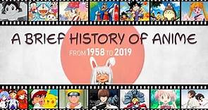 A Brief History of Anime (1958-2019)