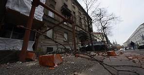 The streets of Zagreb after 5.3 magnitude earthquake hits Croatian capital | AFP