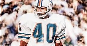 DICK ANDERSON 1ST & ONLY MIAMI DOLPHIN w 2 INT RETURN FOR TD IN ONE GAME (DEC. 3, 1972) (COLORADO)