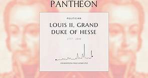 Louis II, Grand Duke of Hesse Biography - Grand Duke of Hesse and by Rhine