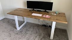 Large DIY Desk from Cheap 2x4s: Complete build